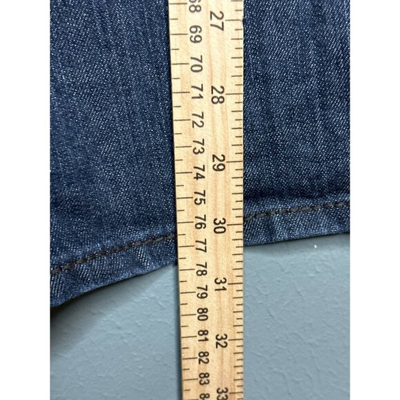 Common Genes Women's Medium Maternity Bootcut Pull-On Underbelly Jeans Embroider - Picture 6 of 12